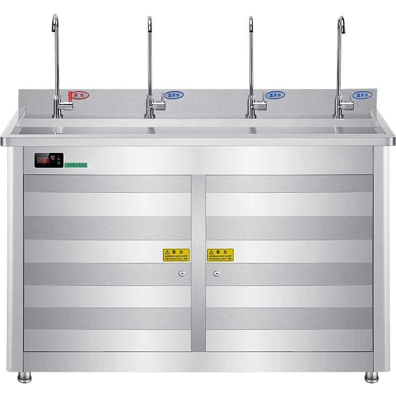 诺蔻NOMGAL开水器商用开水机不锈钢商用开水器商用直饮水机学校 一开三温款弯头