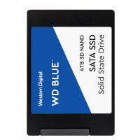 西部数据（WD）4TB SSD固态硬盘 SATA3.0接口 Blue系列-3D进阶高速读写版 五年质保