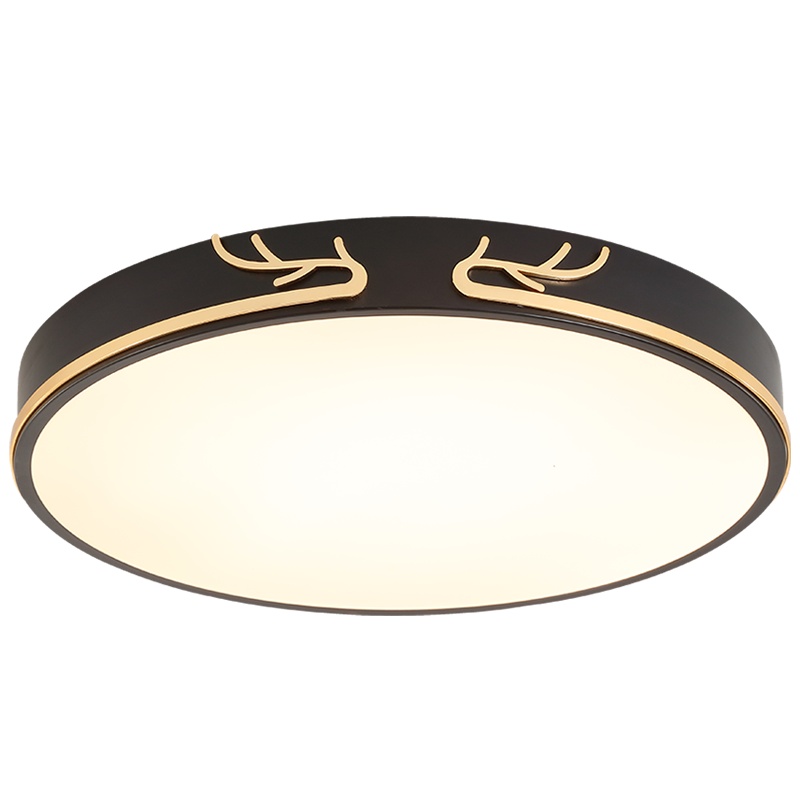 巴保莎 轻奢卧室吸顶灯温馨浪漫简约办公室阳台现代创意个性婚房LED灯具