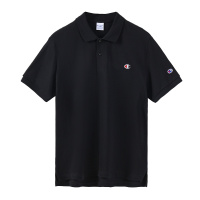 Champion 冠军短袖男女夏季小C标刺绣情侣装休闲运动polo衫 C3-F356