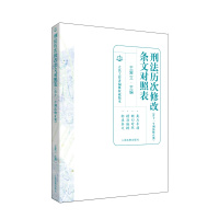 刑法历次修改条文对照表
