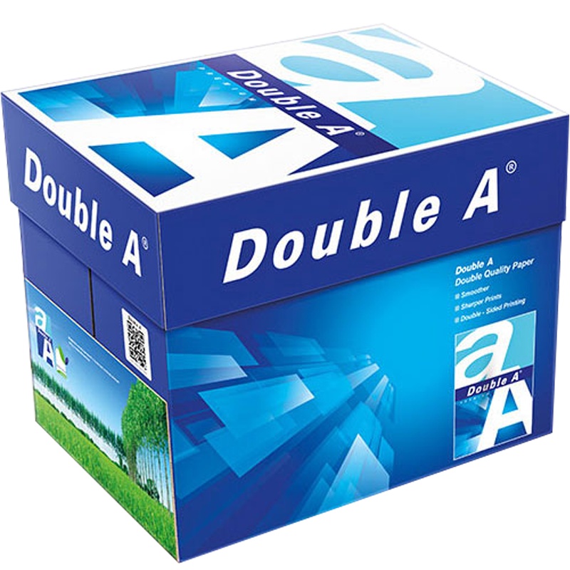 达伯埃(Double A)80g 复印纸 打印纸 A4打印纸 箱装 500张/包 5包/箱(2500张)