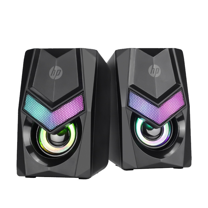 hp/惠普电脑DHE-6000音响家用电脑台式机桌面小型音箱有线多媒体客厅播放器USB立体喇叭迷你重低音炮办公家用大音量