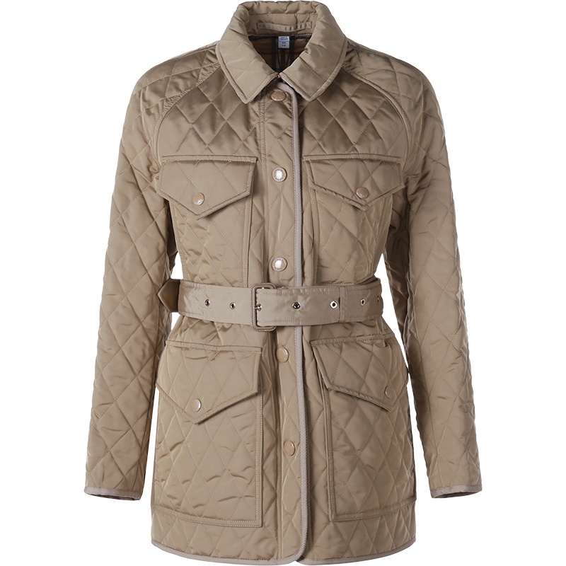 博柏利/巴宝莉 BURBERRY 女款 锦纶棉服夹克上衣外套80358871