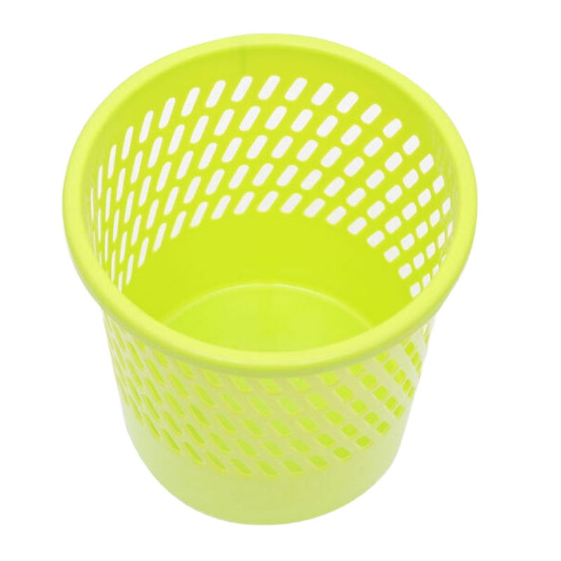 广博(GuangBo) QJ9001 塑料纸篓 直径26cm 绿、蓝(单位:只)