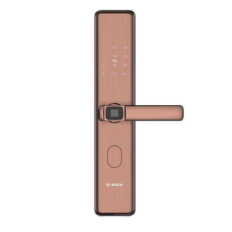 博世(BOSCH) 指纹锁智能锁智能门锁电子锁智能家居家用防盗门密码ID30B琥珀金