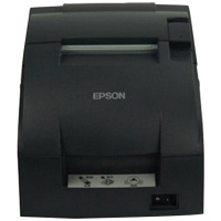 爱普生(EPSON)TM-U220PB (并口接口)76MM小票针式打印机 双联带切刀 并口连接