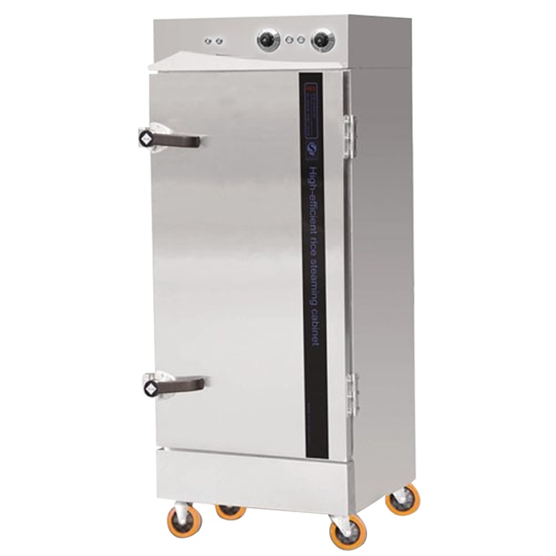 乐创(lecon) 商用蒸饭柜 10盘豪华电脑款大型蒸饭车 LC-J-ZG10