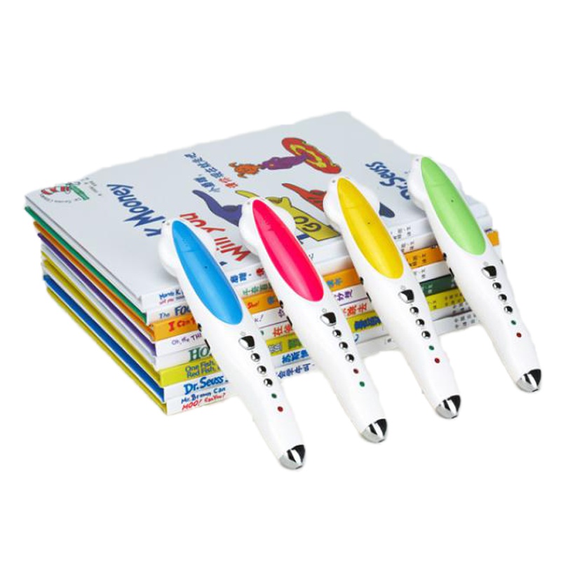点读笔通用万能raz红分级阅读绘本海尼曼gk 绿色小达人32G送12本童书＋笔套 单购点读笔标配