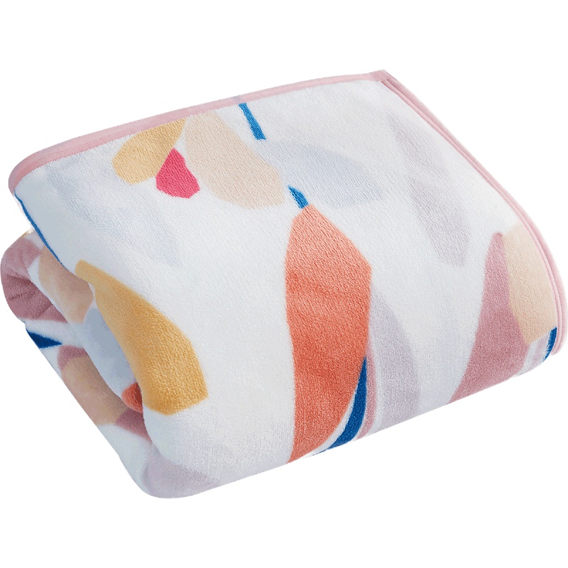 ESPRIT毯子加厚保暖冬季珊瑚绒毯办公室午睡毯家用沙发毯毛毯被子