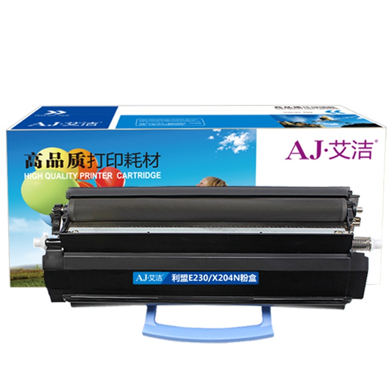 艾洁 利盟E230/X204N粉盒 适用Lexmark E230 E232 E238 E240 E330 E332
