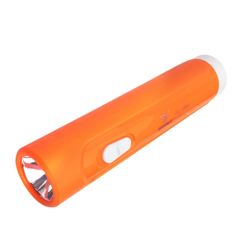 雅格(yage)YG-3849 充电手电筒LED便携照明带尾灯 -颜色随机(单位:件)