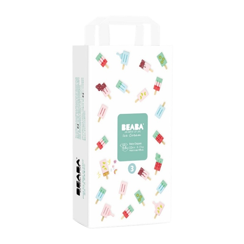 BEABA 冰淇淋纸尿裤M52片