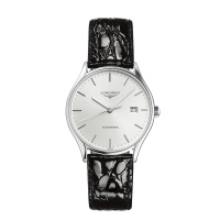 浪琴(LONGINES) L4.860.4.72.2 律雅系列 自动机械 精钢 手表男