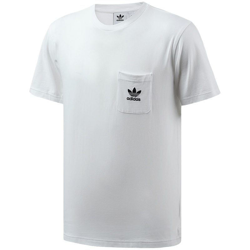 adidas阿迪达斯三叶草男装运动休闲圆领短袖上衣DX4208