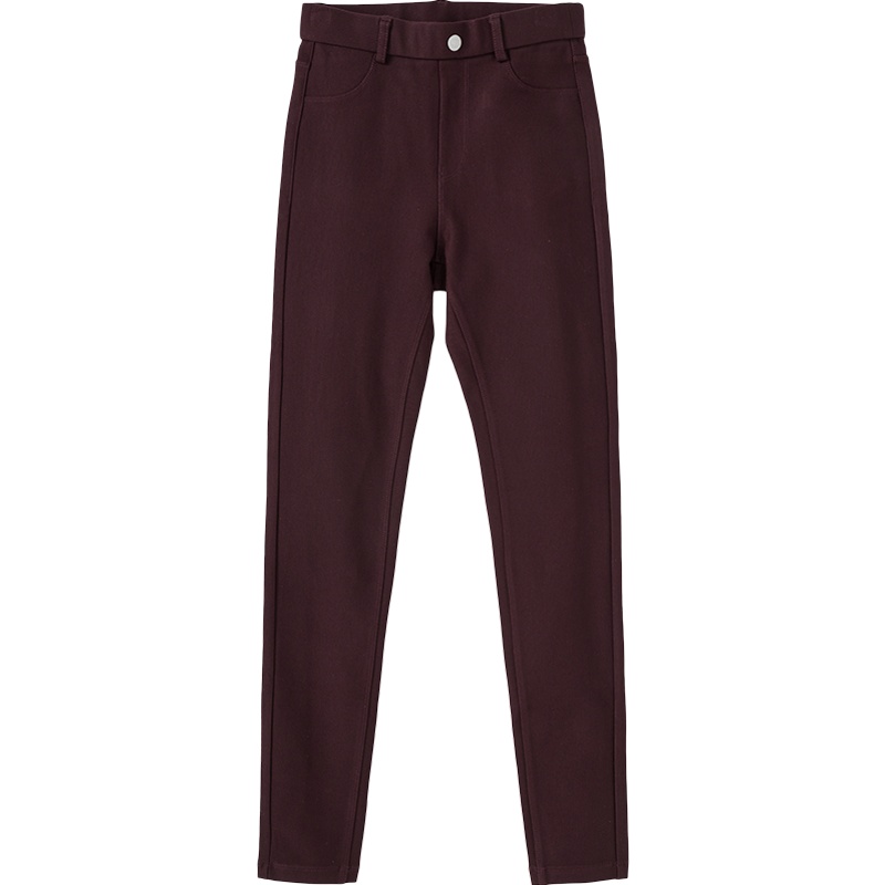 Semir森马打底裤女2019冬季新款弹力修身小脚裤子显瘦紧身裤外穿铅笔裤