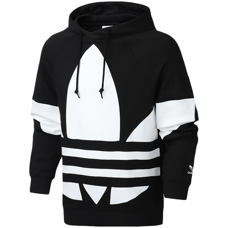 adidas阿迪达斯三叶草男装运动服休闲连帽卫衣FM9908