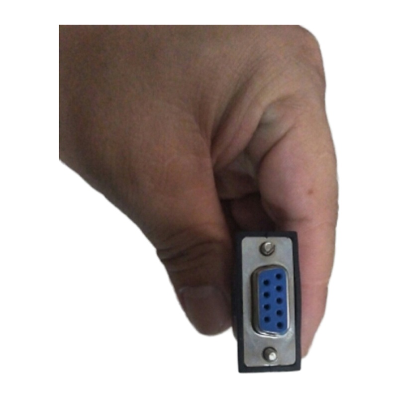 晶华 晶华T口转9孔连接线2米 6个装/包 单包装