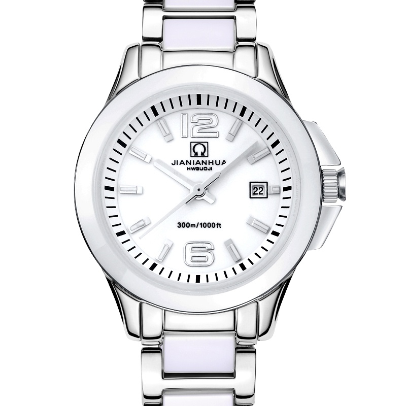 正品嘉年华Carnival手表女全自动机械表 女士手表休闲时尚韩版学生防水夜光陶瓷女表品牌女表腕表女神手表8818