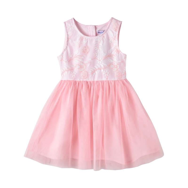 铅笔俱乐部童装2020夏装新款女童公主裙中大童连衣裙儿童网纱裙