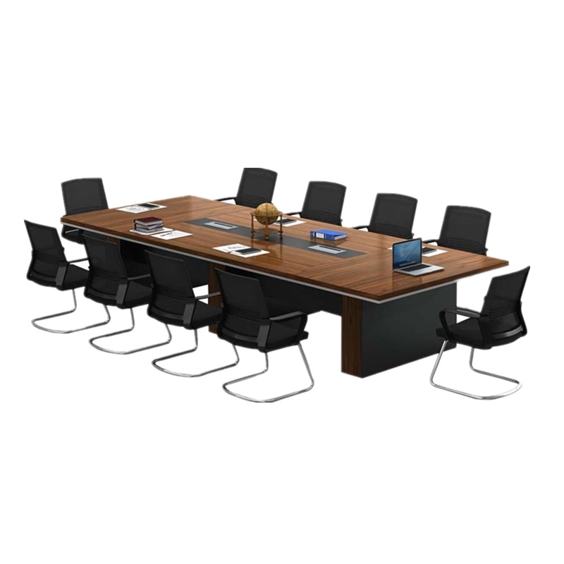 豫亨 办公家具板式会议桌长桌培训桌椅组合办公桌接待培训桌办公家具会议桌可定制