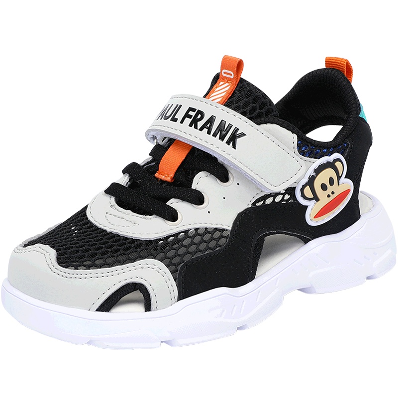 大嘴猴童鞋男童包头凉鞋2019夏季韩版中大童防滑儿童沙滩鞋