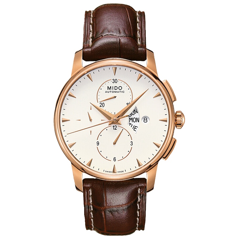 美度(MIDO)手表 瑞士原装进口贝伦赛丽系列全自动机械男士腕表 M8607.3.11.82