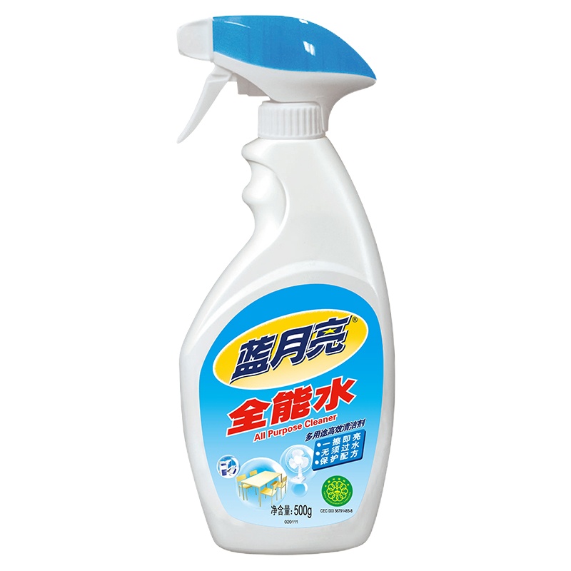 蓝月亮 500g*12 全能水 12瓶/箱 一箱起订 一瓶价