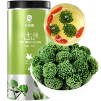 青源堂牌 三七花茶300g 精选当季新花 云南文山田七茶花 花苞大无碎150g*2瓶