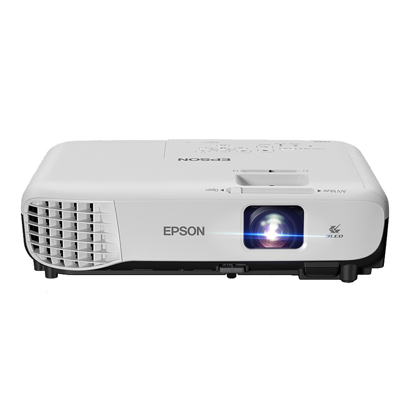 【套餐】爱普生(EPSON)CB-X05E【100英寸4:3电动幕布】商务办公教学会议投影机家用高清投影(XGA分辨率)