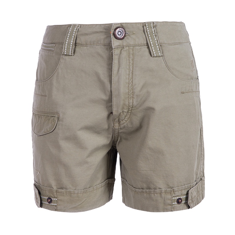 圣弗莱(sevlae)女式夏季短裤户外运动休闲短裤纯棉洗水裤女9322835222