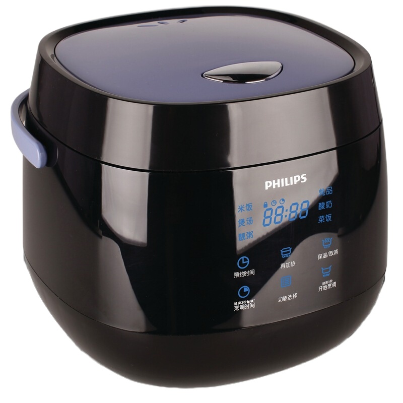 飞利浦(Philips) 迷你智能可预约液晶显示 电饭煲2L 单台装