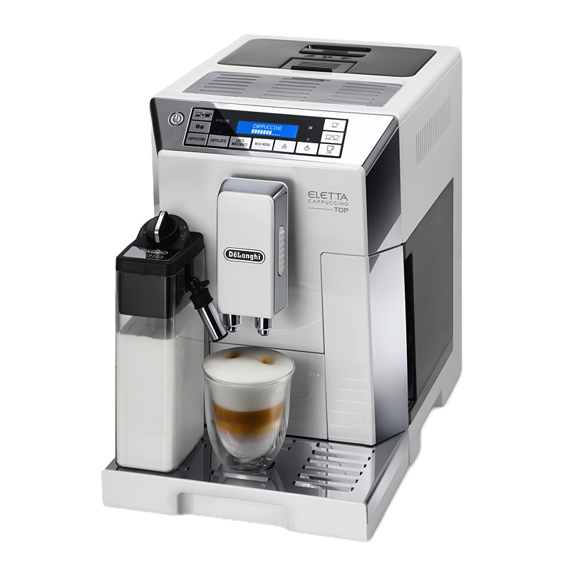 德龙(DeLonghi) ECAM45.760.W 全自动咖啡机泵压式家用 单个装