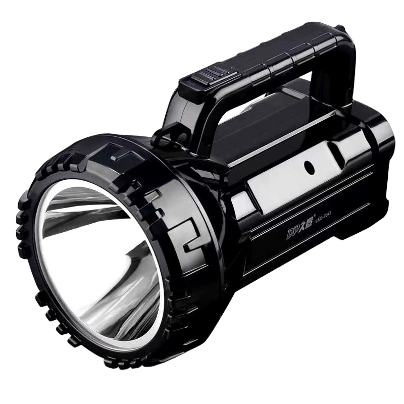 久量LED手电筒7045B强光可充电超亮探照灯应急灯