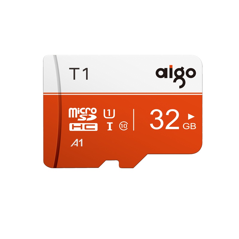 爱国者(aigo)T1手机内存卡32G tf卡行车记录仪高速储存卡监控摄像头内存专用Micro sd卡