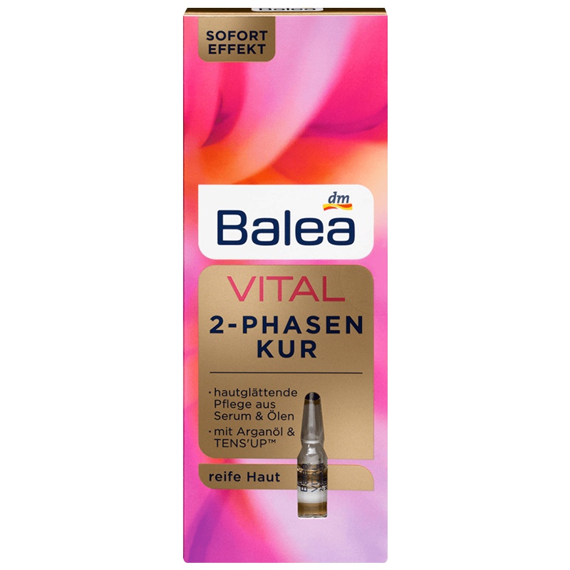 Balea芭乐雅Vital水油双相调理精华安瓶7支/盒 紧致抗老 细嫩光滑 调节水油平衡