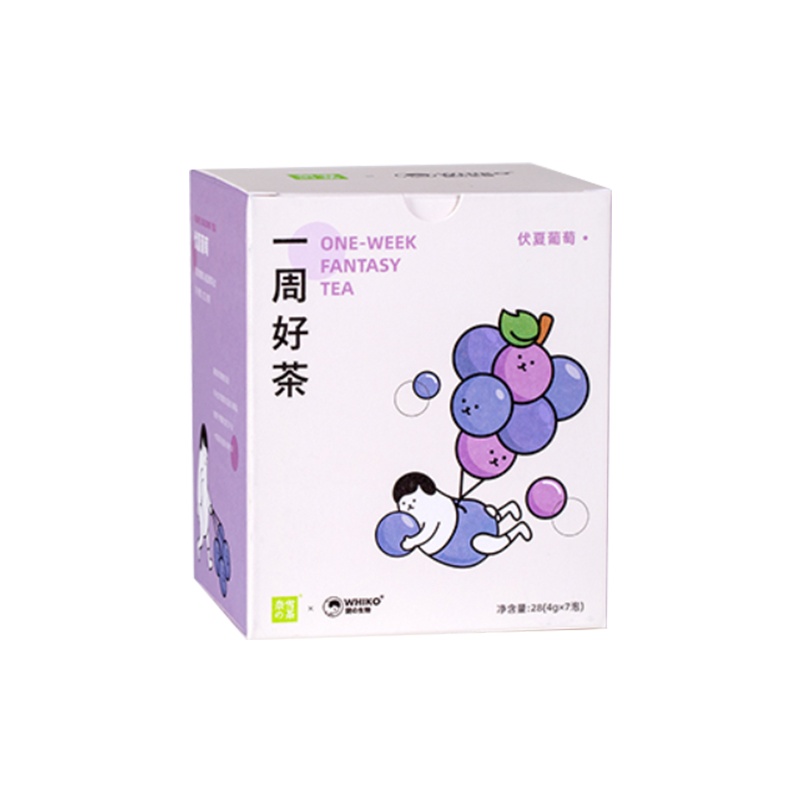 奈雪的茶xWHIKO谜之生物伏夏葡萄乌龙茶叶冷泡茶包礼盒袋泡茶