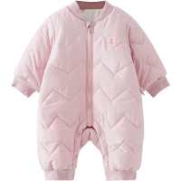 童泰(TONGTAI)2020年秋冬新款1-12月新生婴儿男女宝宝棉哈衣夹棉爬服薄棉连体衣儿童棉服