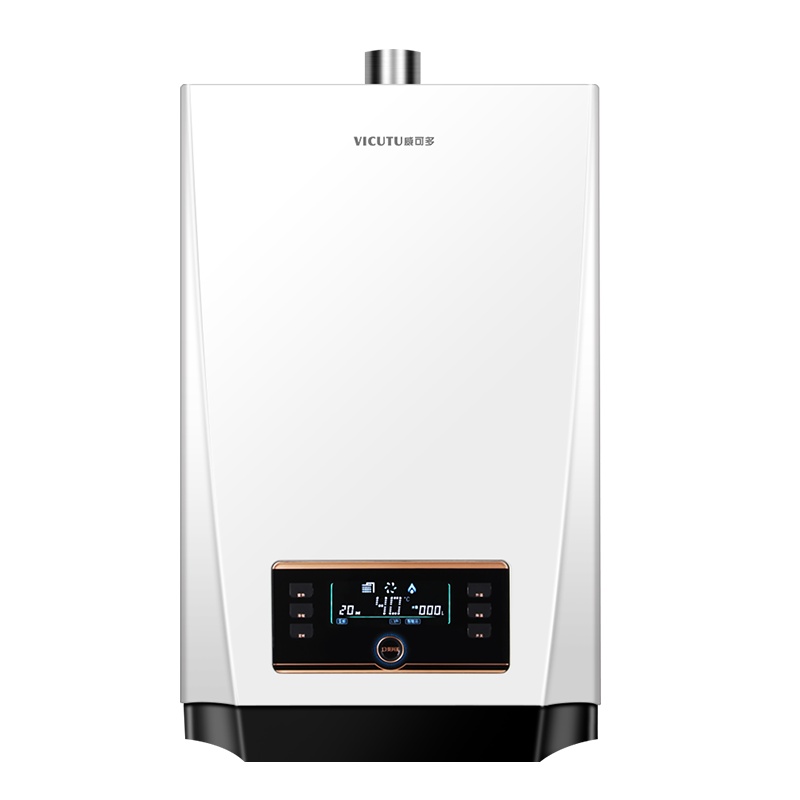 威可多（Vicutu）燃气热水器 JSQ25-13A1 低噪音家用室内燃气热水器 无氧铜水箱耐腐蚀 超时 防冻多重保护