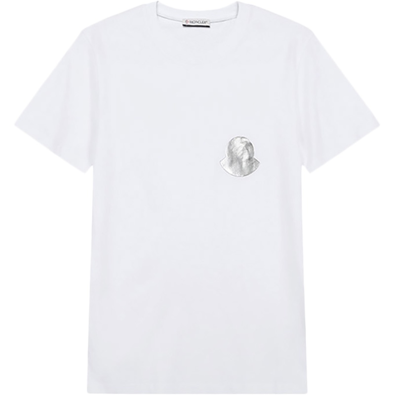MONCLER 盟可睐 女士 棉质圆领短袖T恤 F2 093 8C76310 V8161