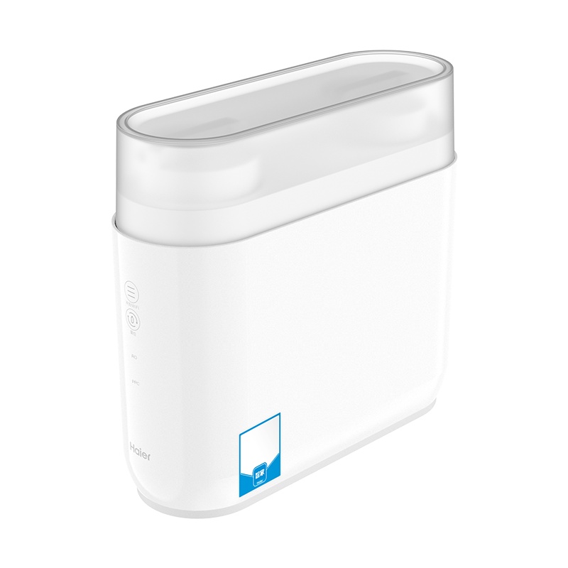 Haier/海尔家用厨下式净水器 厨房自来水过滤器 600G大通量无罐直饮 RO反渗透 净水机HRO6H79-2U1