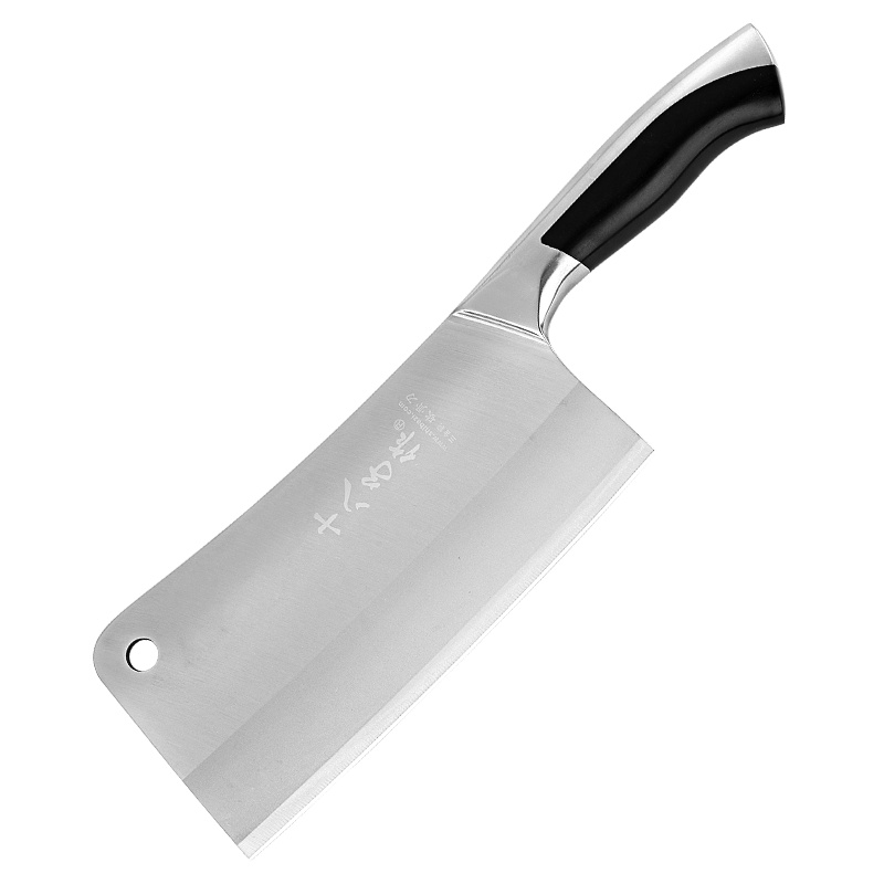 十八子作菜刀 家用斩骨刀斩切刀厨刀厨房切菜锋利复合钢刀SL1608-A