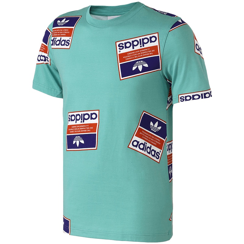 【自营】adidas阿迪达斯三叶草男装运动休闲LOGO印花短袖T恤DV2073