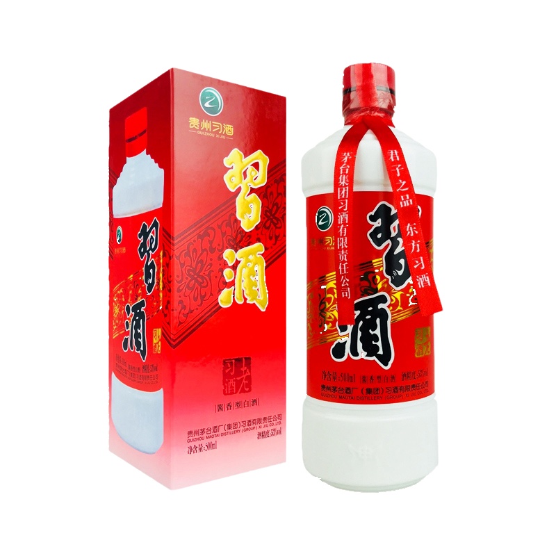 融汇酒类老酒 53°老习酒 酱香型 500mlx6瓶(2018年)