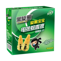 黑旋风 电热蚊香液蚊香孕妇电蚊香液驱蚊液驱蚊灭蚊驱蚊液无味双瓶套装
