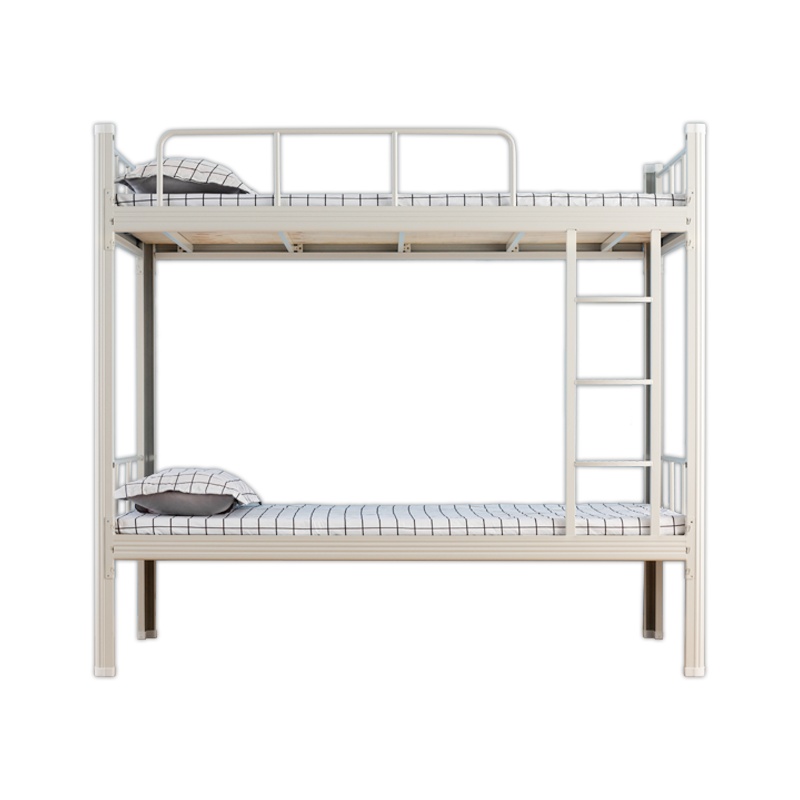 尔迈 钢制双层床宿舍上下铺员工高低铁床铺公寓铁架子床学生双人床含床板 1.2米