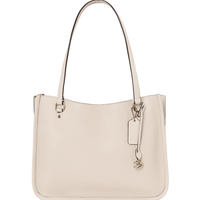 预售 蔻驰 COACH Tyler Carryall C挂坠 粒面皮 购物袋C2273 女士单肩手提包