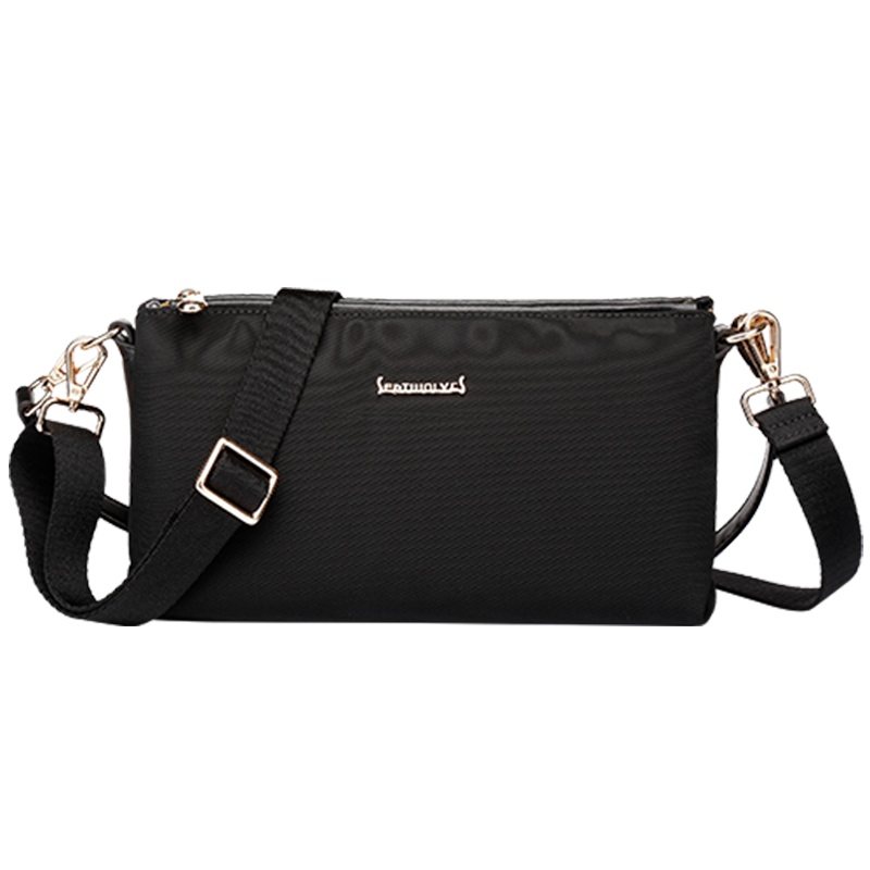 七匹狼女式斜挎包简约多功能手拿包包单肩手提包女包