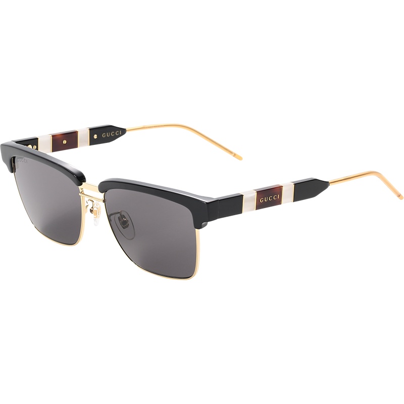 古驰 GUCCI 男士醋酸纤维/金属眼镜太阳镜 GG0603S