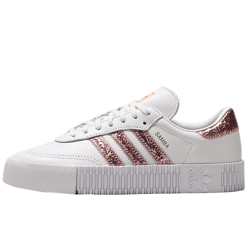 【自营】阿迪达斯adidas三叶草女鞋SAMBAROSE运动休闲板鞋FX3816